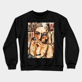 Chillin at the lounge Crewneck Sweatshirt